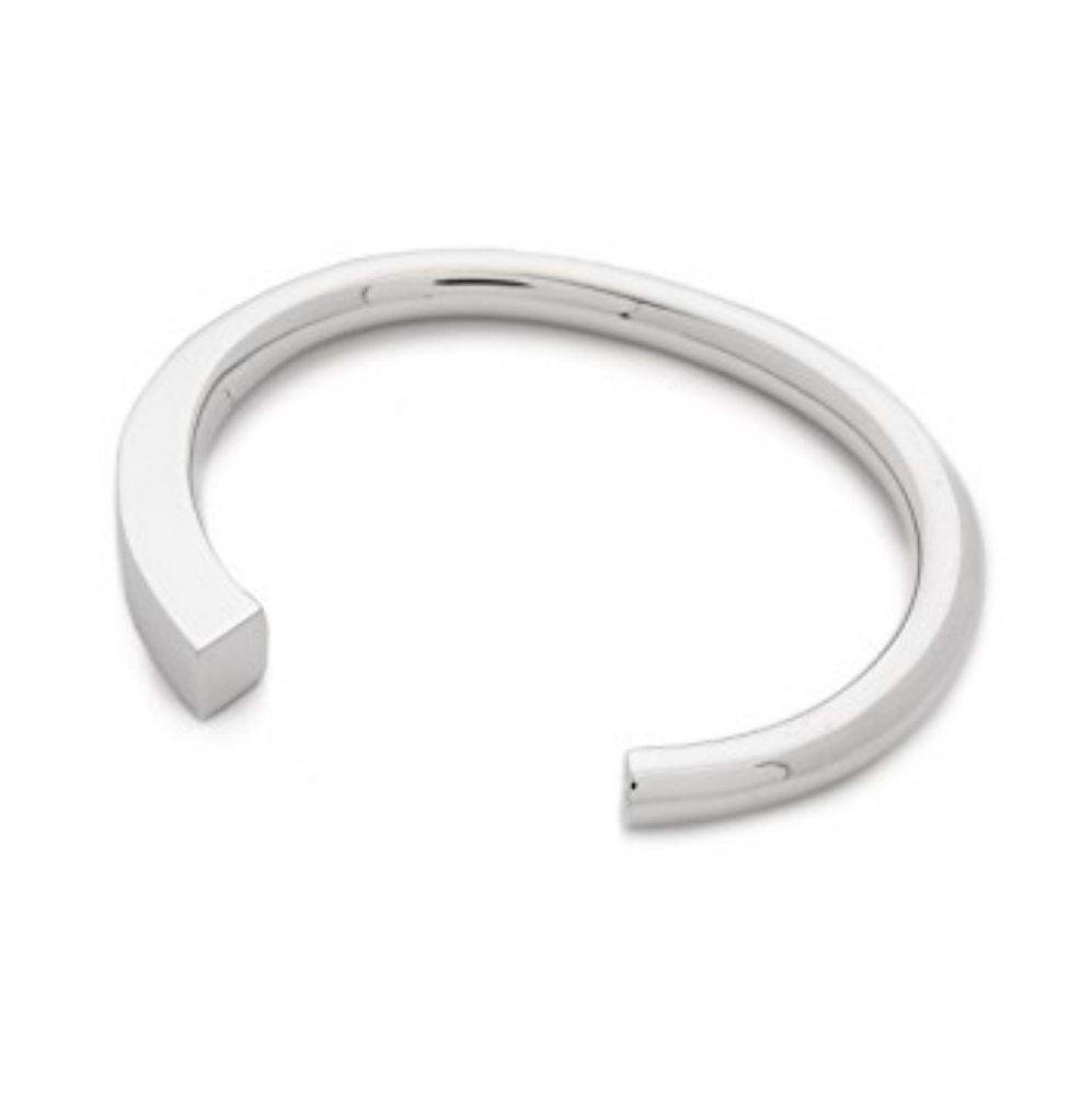 Elizabeth and James Silver Tone Metal Serra Cuff